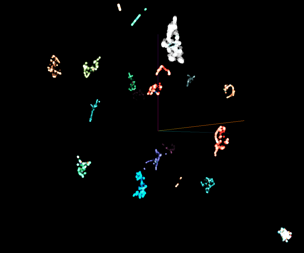 MobileNet embedding space